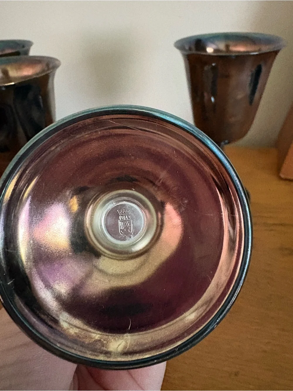Four Silver Plated Goblet - Home Accents